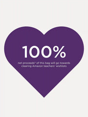 tarte™ loves teachers tote bag