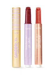 maracuja juicy lip vinyl, shimmer glass & XL tubing mascara set